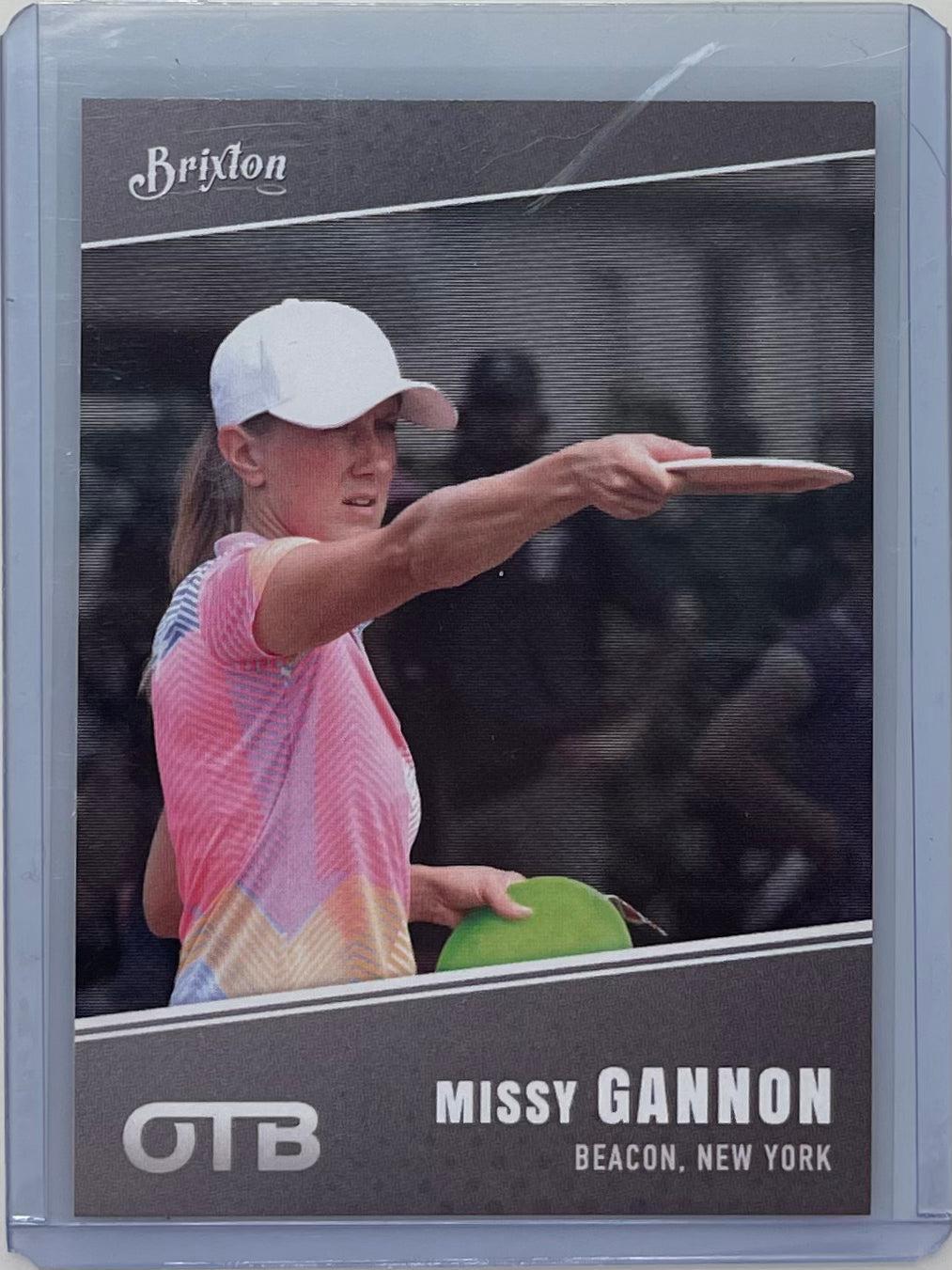 Brixton / OTB Trading Cards 17 Missy Gannon