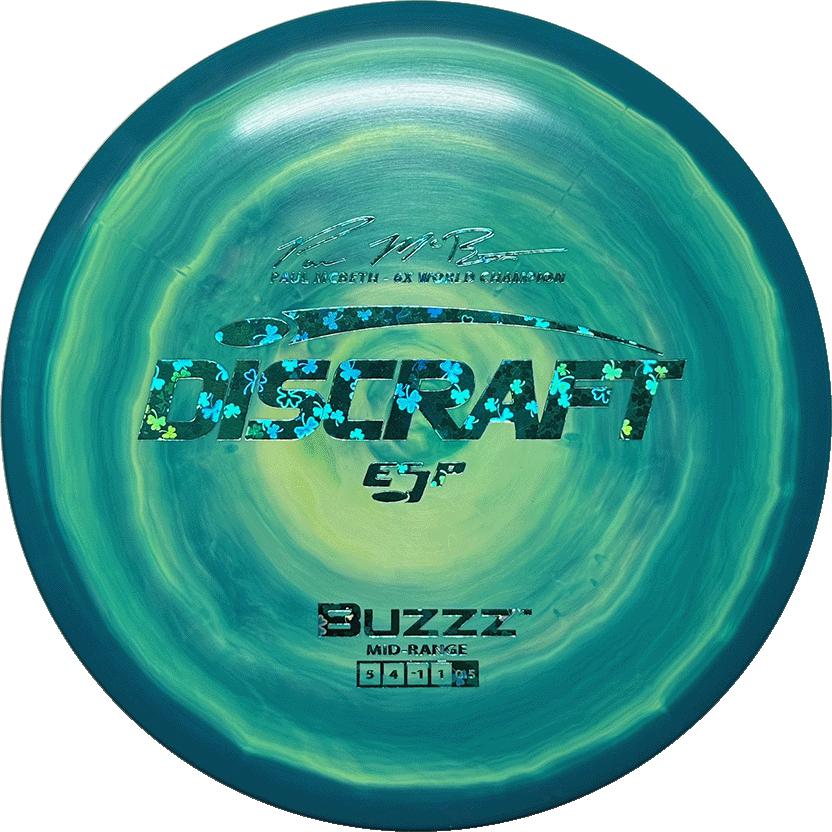 Discraft ESP Buzzz Mid-Range 5|4|-1|1 Stability 0.5 Paul McBeth - Appalachian Disc Golf