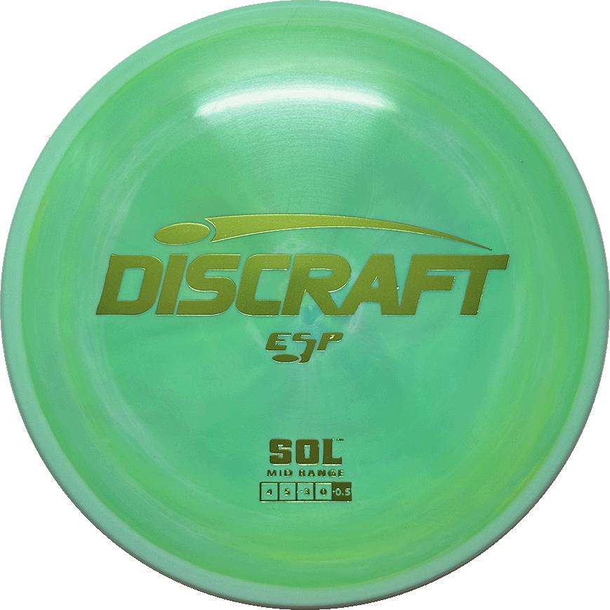 Discraft ESP Sol Mid Range 4|5|-3|0 Stability 0.5 - Appalachian Disc Golf