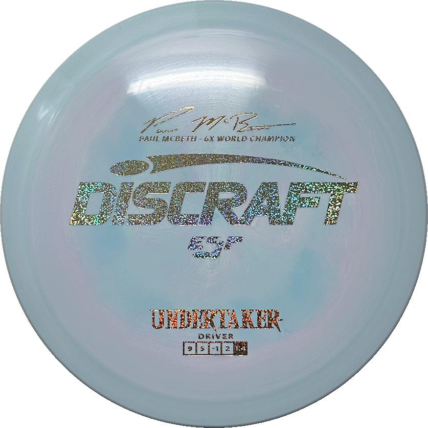 Discraft ESP Undertaker Distance Driver 9|5|-1|2 Stability 1.4 Paul McBeth - Appalachian Disc Golf