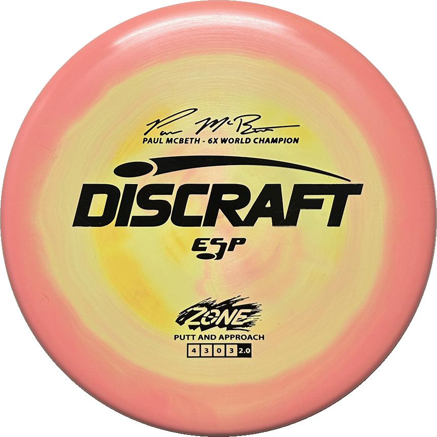 Discraft ESP Zone Putt & Approach 4|3|0|3 Stability 2.0 - Appalachian Disc Golf