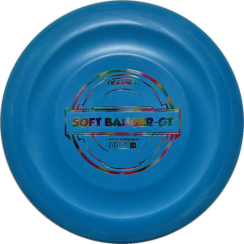 Discraft Putter Line Soft Banger-GT Putt & Approach 2|3|0|1 Stability 1.0 - Appalachian Disc Golf