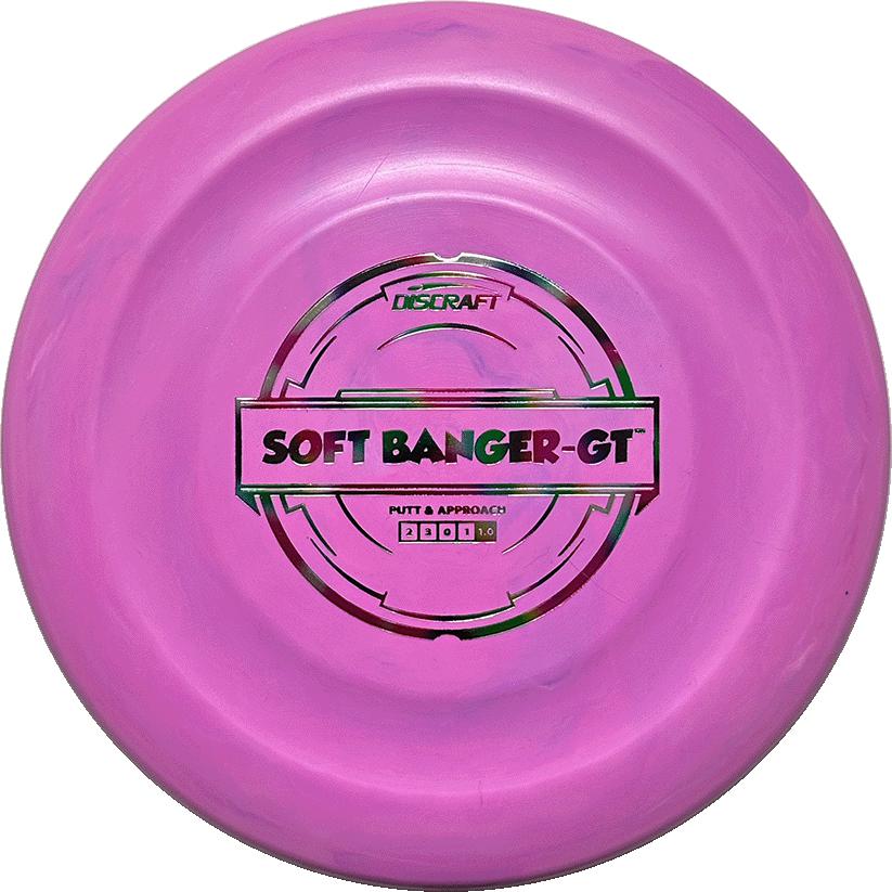 Discraft Putter Line Soft Banger-GT Putt & Approach 2|3|0|1 Stability 1.0 - Appalachian Disc Golf