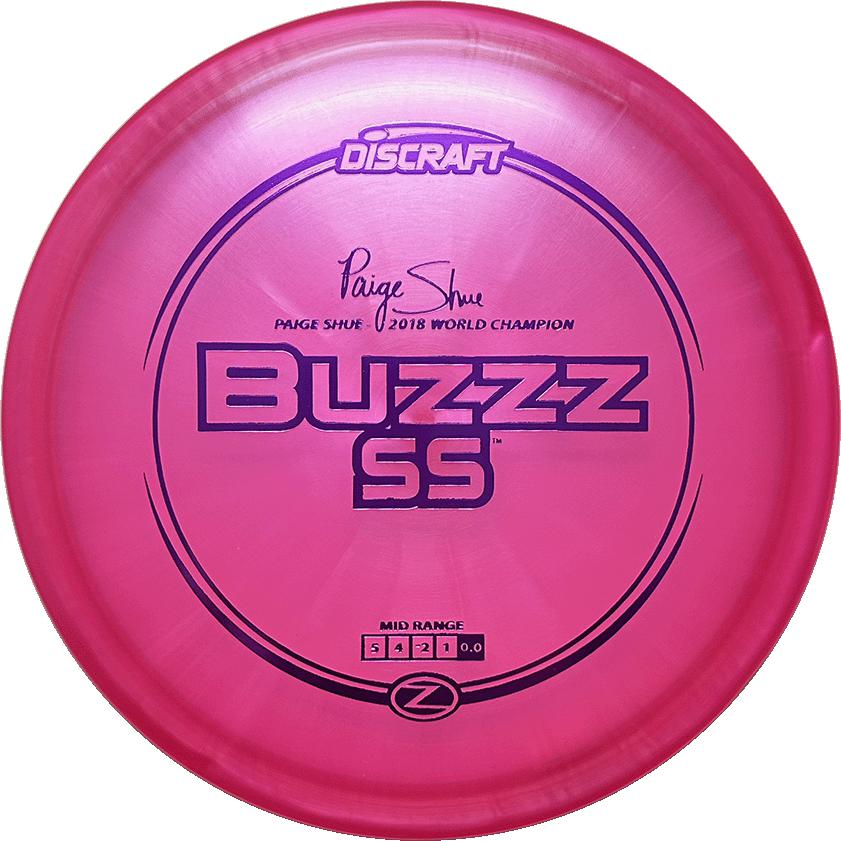 Discraft Z Line Buzzz SS Mid-Range 5|4|-2|1 Stability 0.0 Paige Shue - Appalachian Disc Golf
