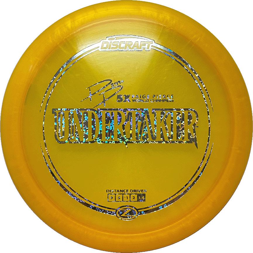 Discraft Z Line Undertaker Distance Driver 9|5|-1|2 Stability 1.4 Paige Pierce - Appalachian Disc Golf