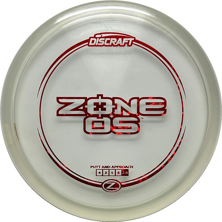 Discraft Z Line Zone OS Putt & Approach 4|2|1|5 Stability 2.6 - Appalachian Disc Golf