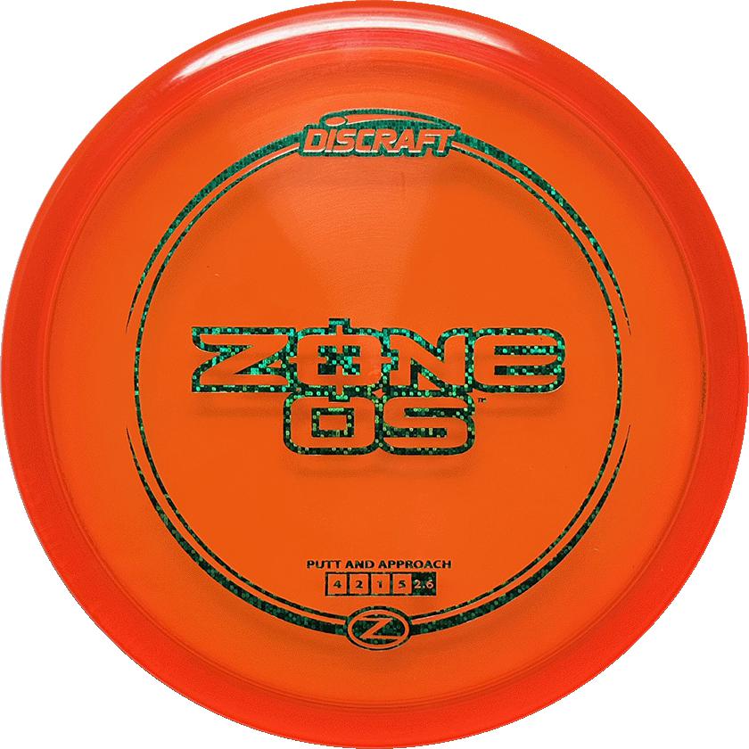 Discraft Z Line Zone OS Putt & Approach 4|2|1|5 Stability 2.6 - Appalachian Disc Golf