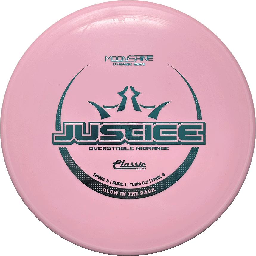 Dynamic Discs Classic Blend Moonshine Justice Overstable Midrange 5|1|0.5|4 - Appalachian Disc Golf
