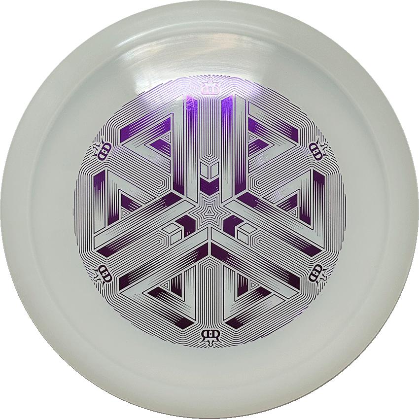 Dynamic Discs Lucid Ice Verdict Midrange 5|4|0|3.5 Impossible Cube - Appalachian Disc Golf