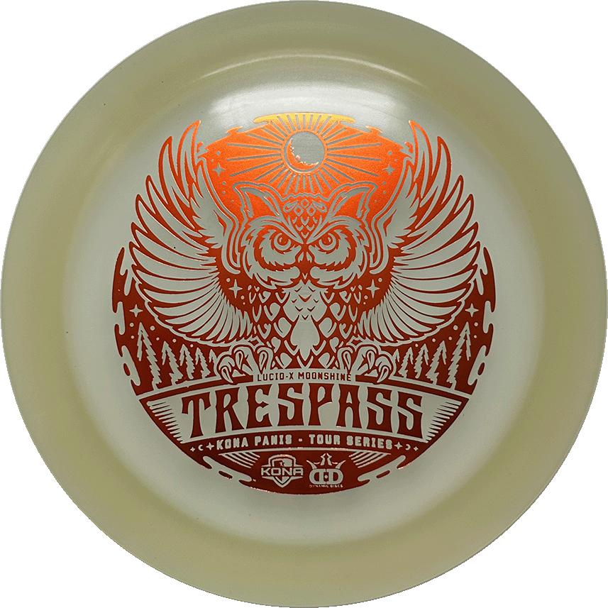 Dynamic Discs Lucid-X Moonshine Trespass Kona Panis Team Series Distance Driver 12|5|-0.5|3 - Appalachian Disc Golf