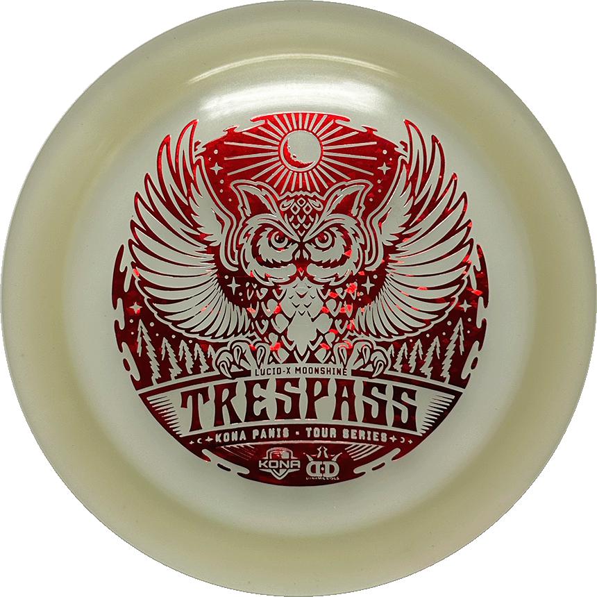 Dynamic Discs Lucid-X Moonshine Trespass Kona Panis Team Series Distance Driver 12|5|-0.5|3 - Appalachian Disc Golf