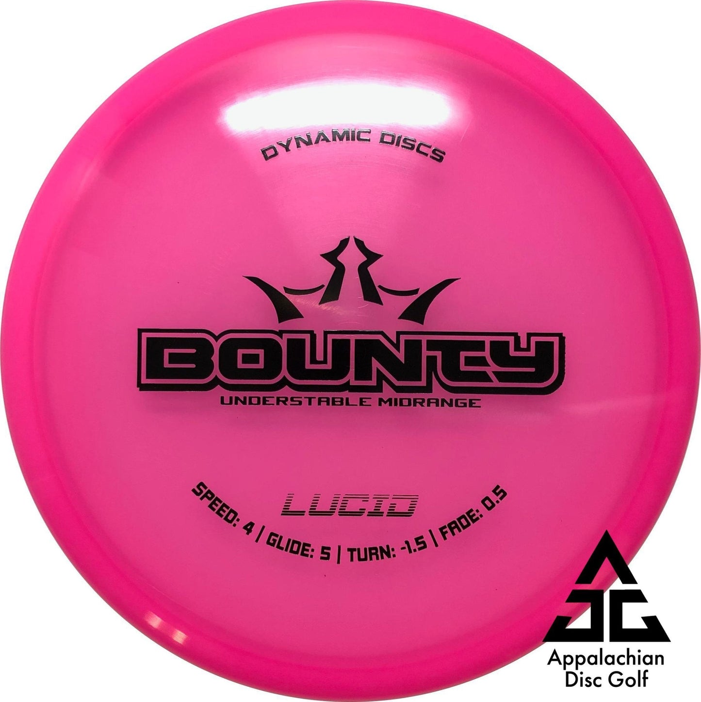 Lucid Bounty Midrange 4|5|-1.5|0.5 - Appalachian Disc Golf