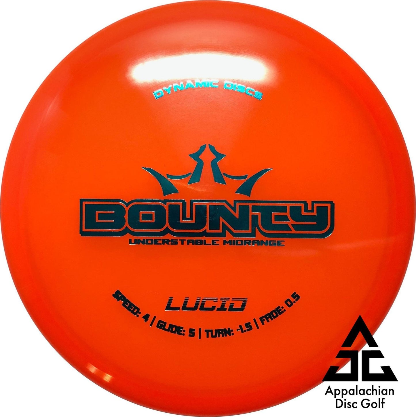 Lucid Bounty Midrange 4|5|-1.5|0.5 - Appalachian Disc Golf