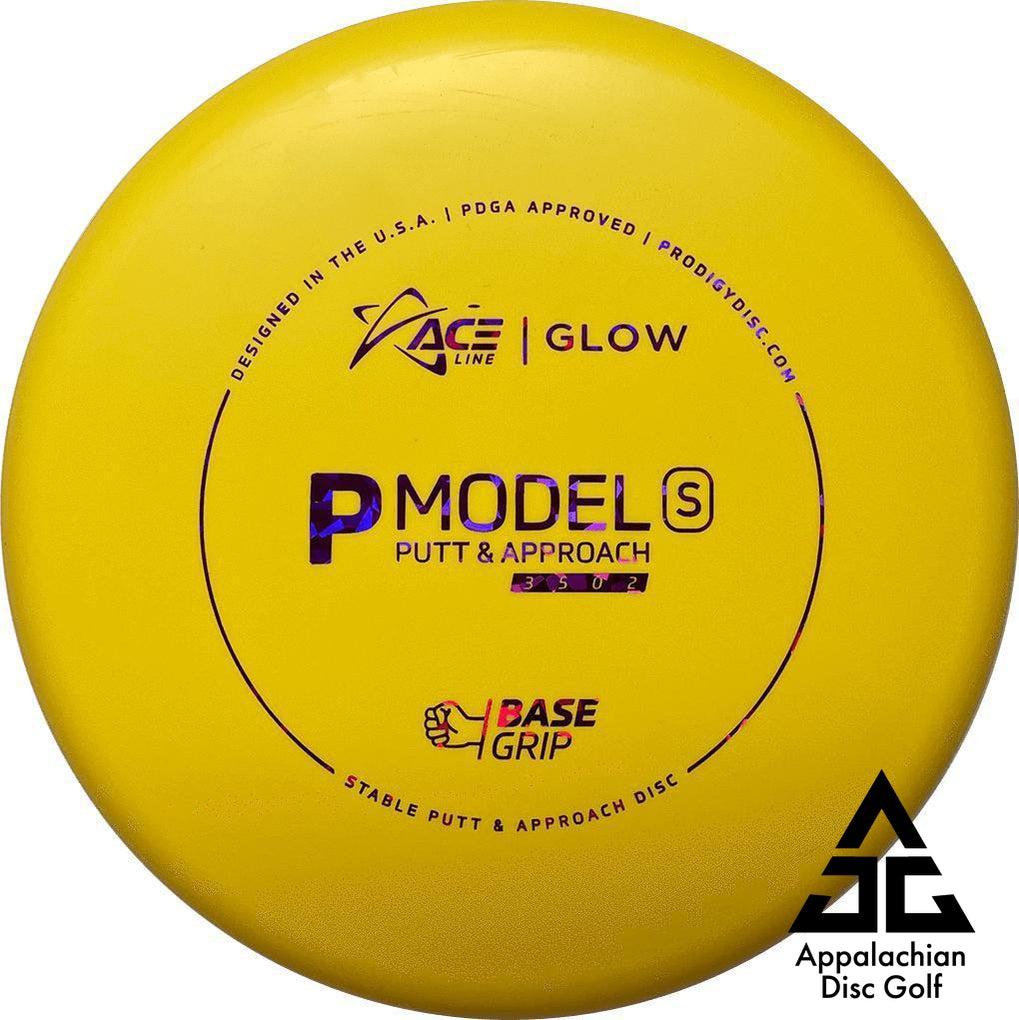 P Model S BaseGrip Glow Putt & Approach 3|5|0|2 Cale Leiviska Bottom Stamp - Appalachian Disc Golf