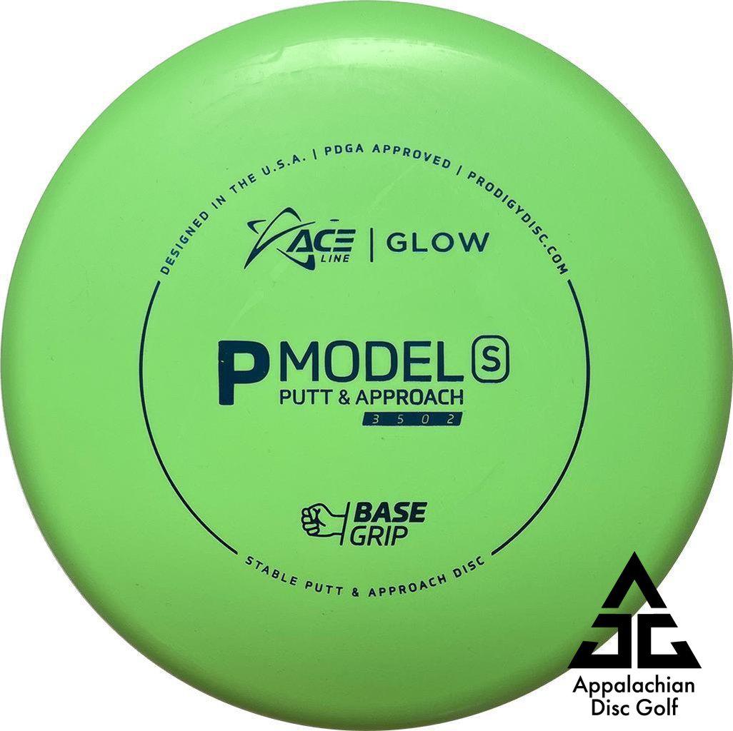 P Model S BaseGrip Glow Putt & Approach 3|5|0|2 Cale Leiviska Bottom Stamp - Appalachian Disc Golf