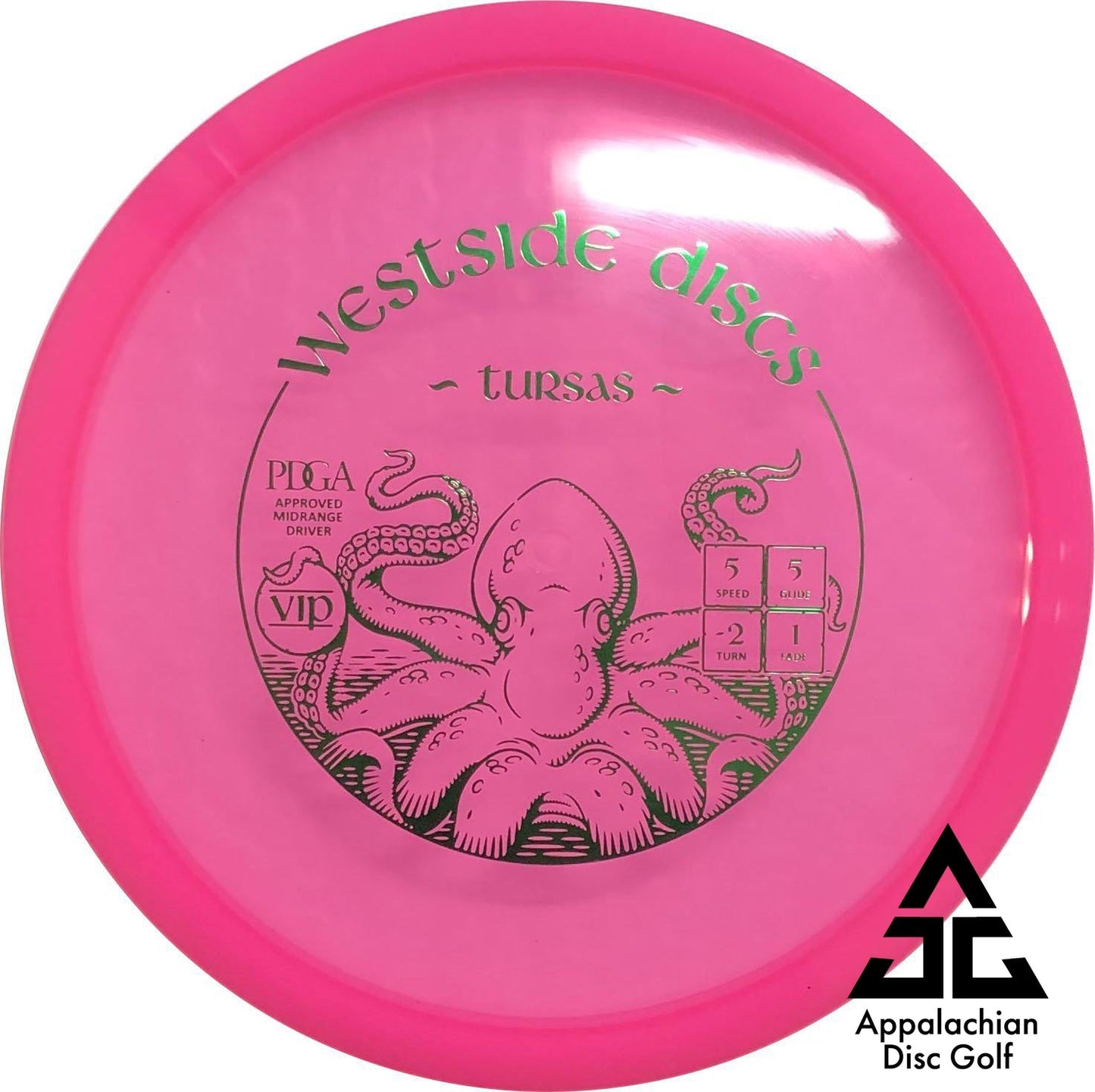 Tursas VIP Midrange 5|5|-2|1 - Appalachian Disc Golf