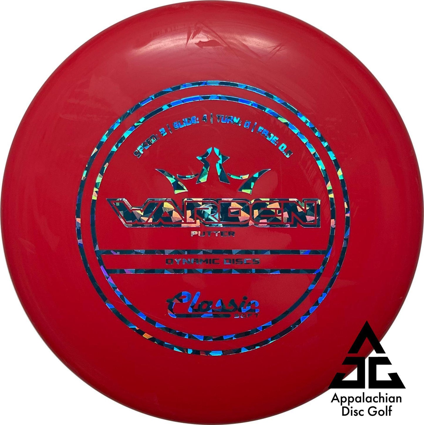 Warden Classic Soft Putter 2|4|0|0.5 - Appalachian Disc Golf