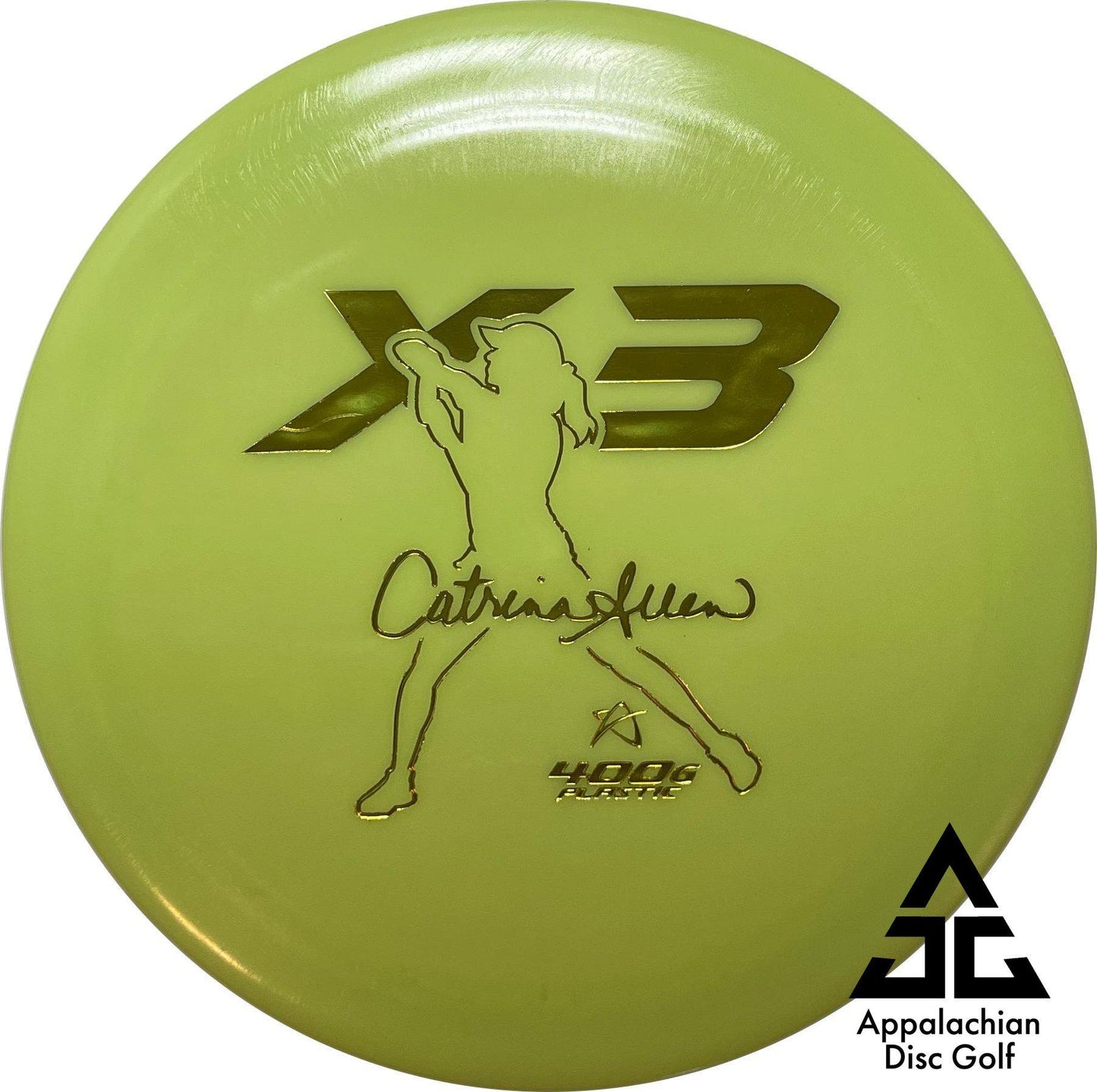 X3 400G Distance Driver 12|5|-1|2 Catrina Allen 2021 Signature Series - Appalachian Disc Golf