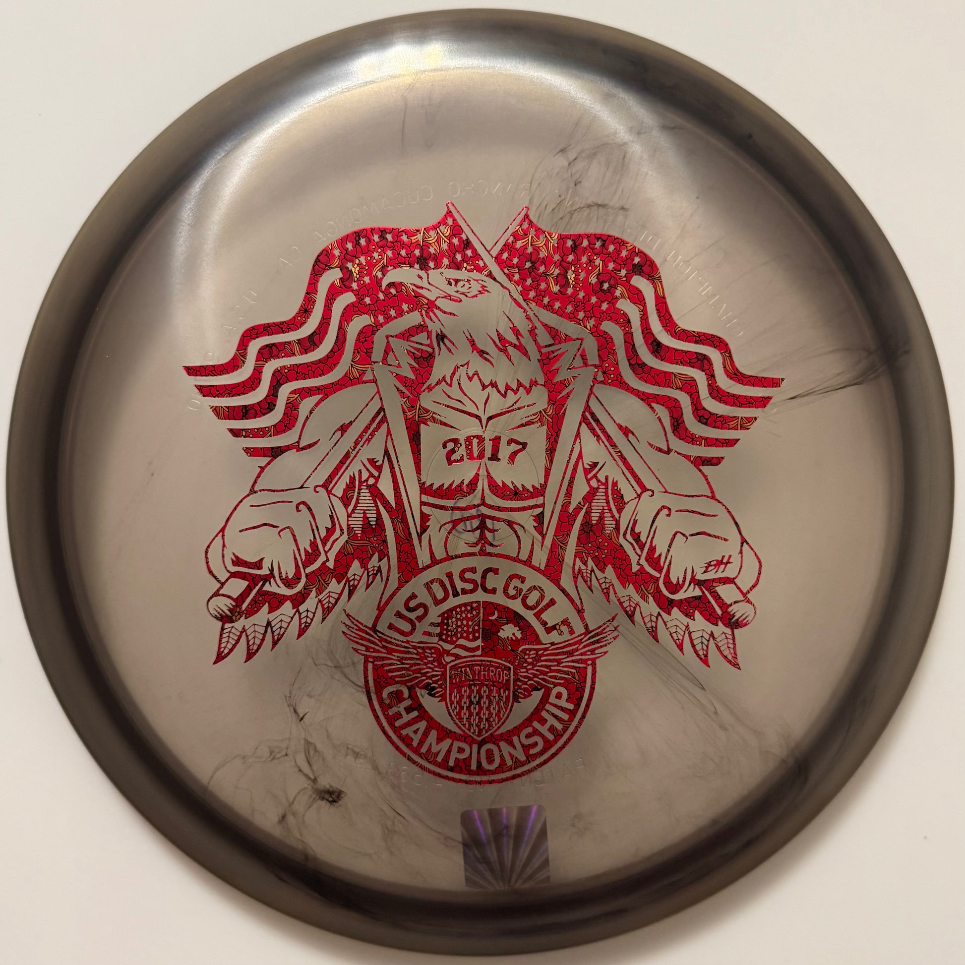 Innova Champion Rancho Roc 181g 2017 USDGC #1002 "Flag-Bearer" 1/1 Benjamin Hopwood