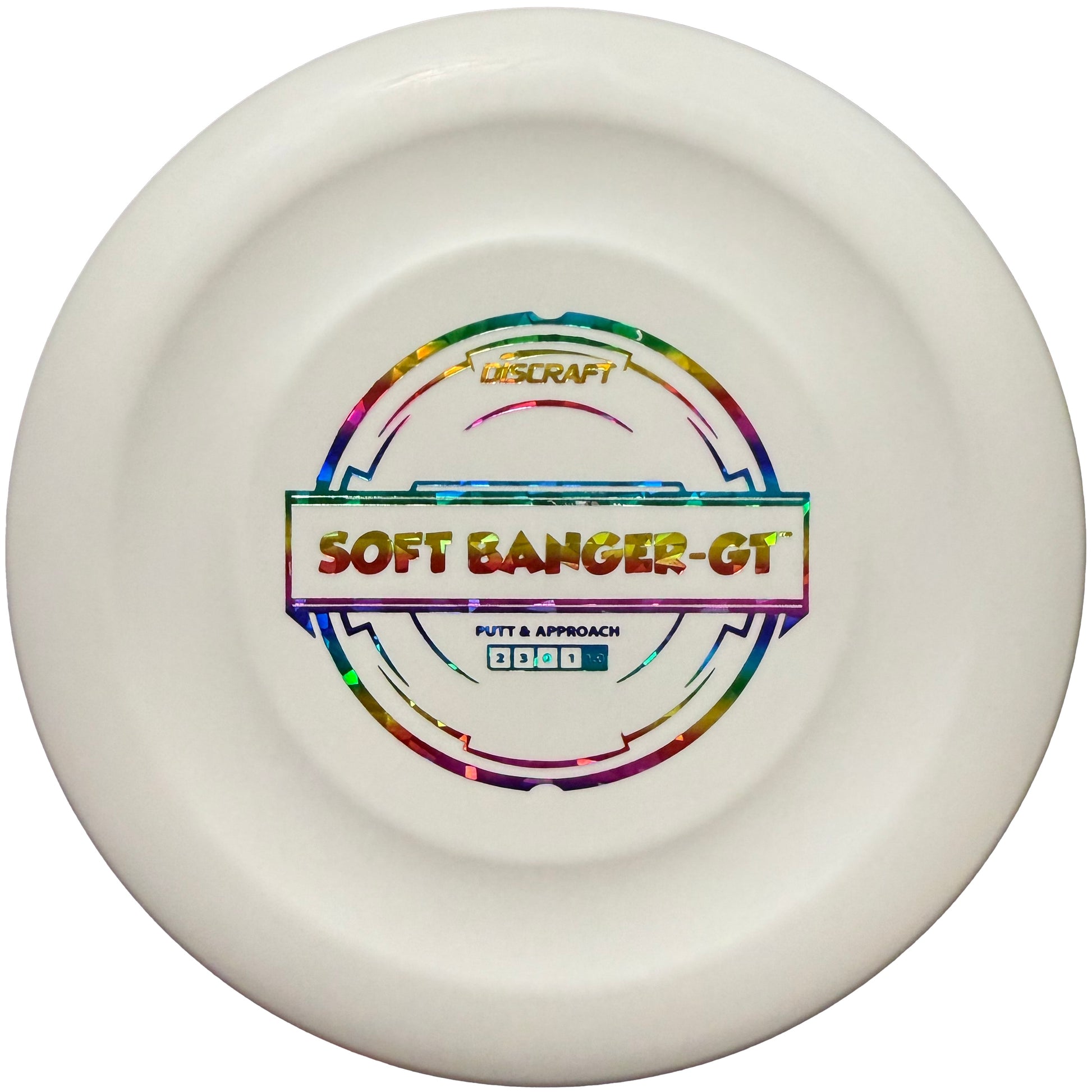 Discraft Putter Line Soft Banger-GT Putt & Approach 2|3|0|1 Stability 1.0