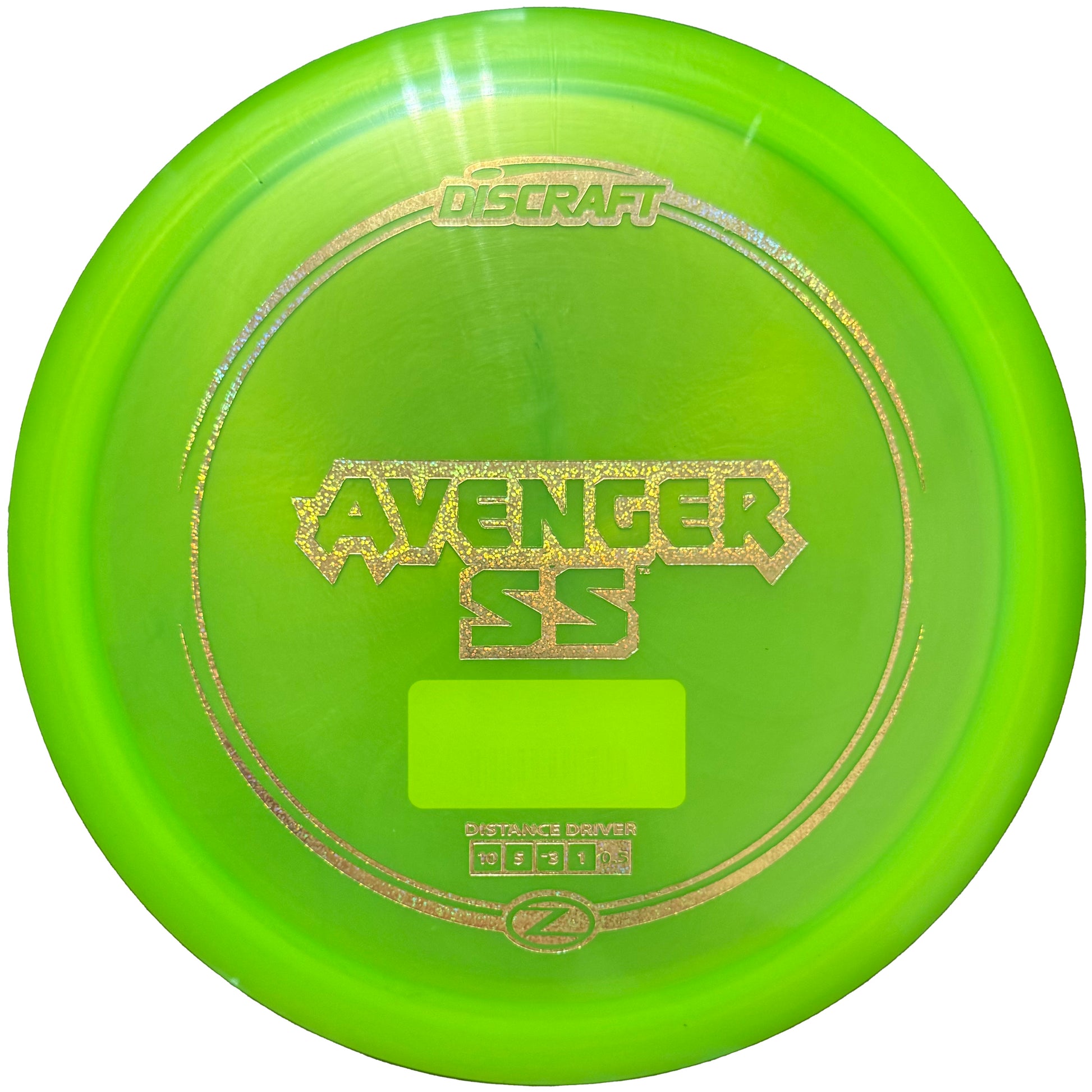 Discraft Z Avenger SS Distance Driver 10|5|-3|1 Stability 0.5