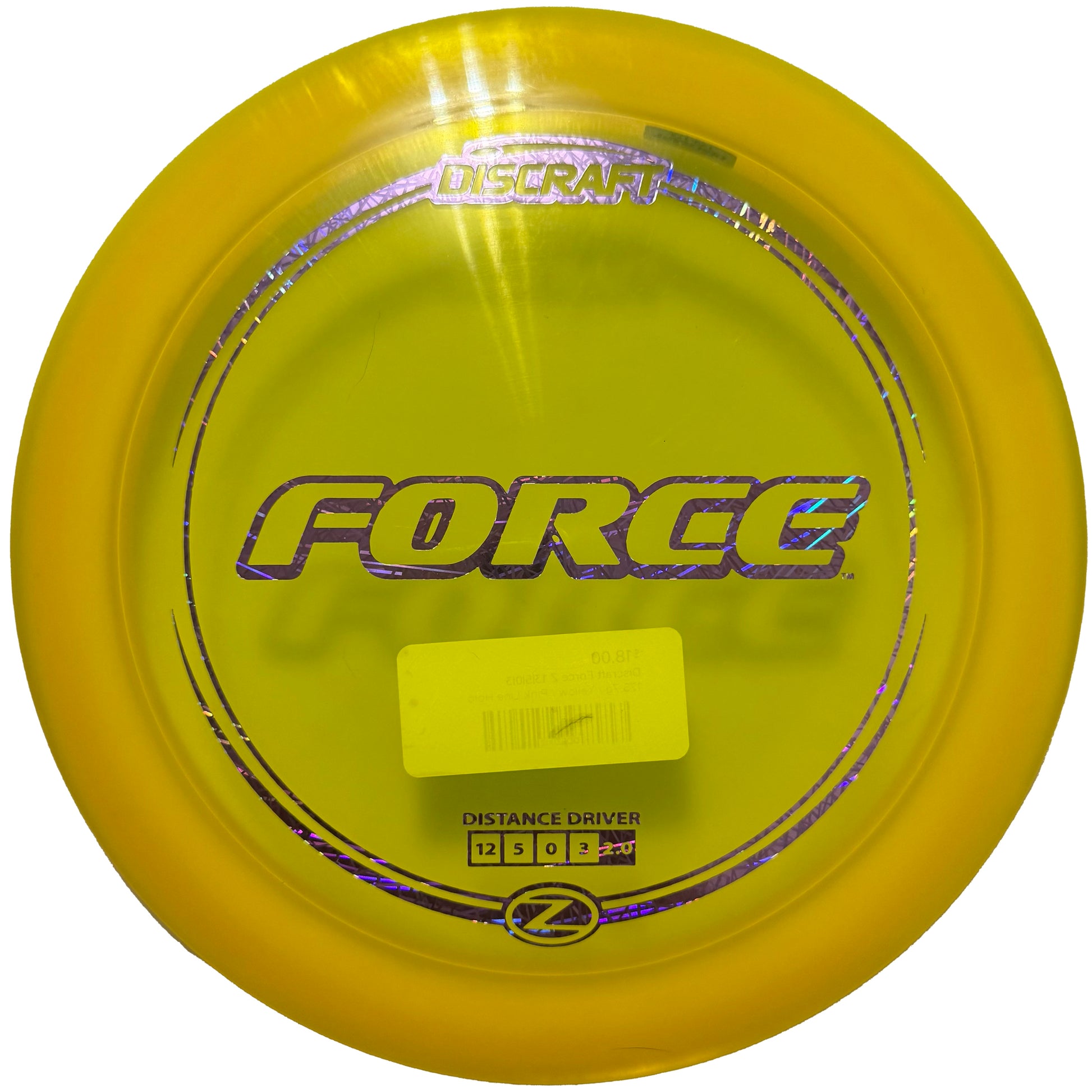 Discraft Z Force Distance Driver 12|5|0|3 Stability 2.0