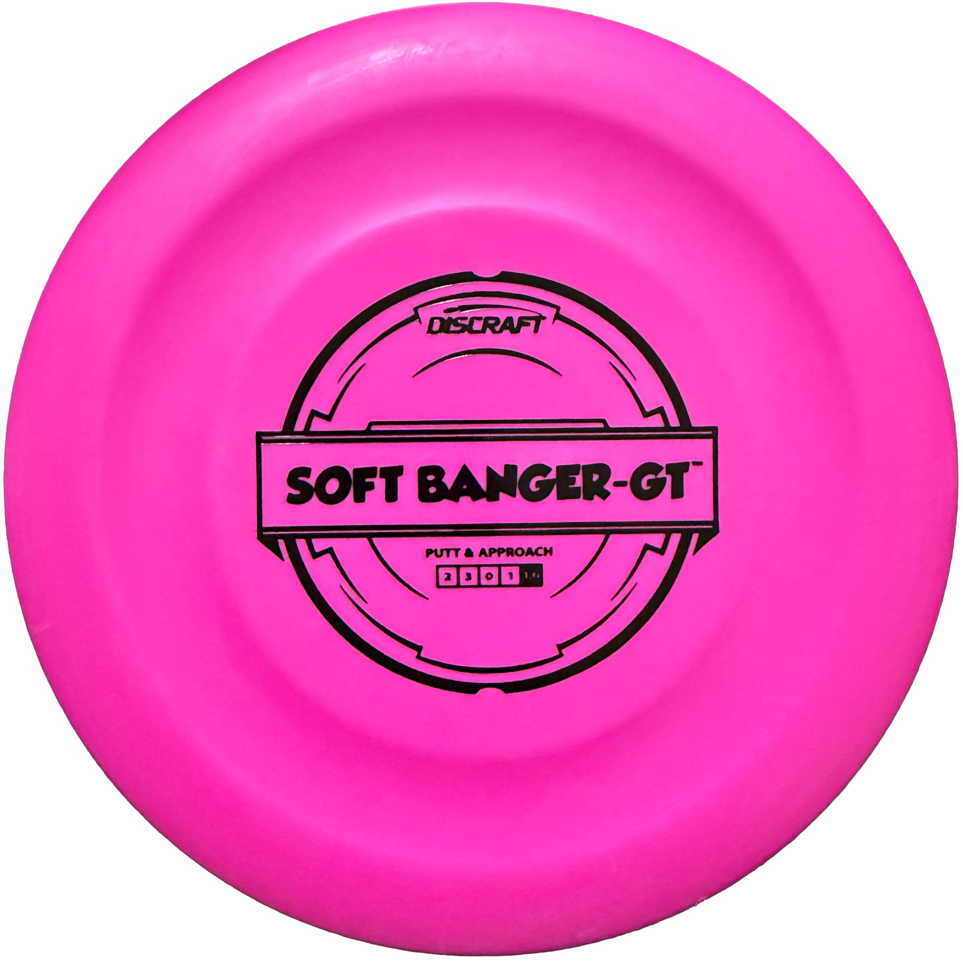Discraft Putter Line Soft Banger-GT Putt & Approach 2|3|0|1 Stability 1.0