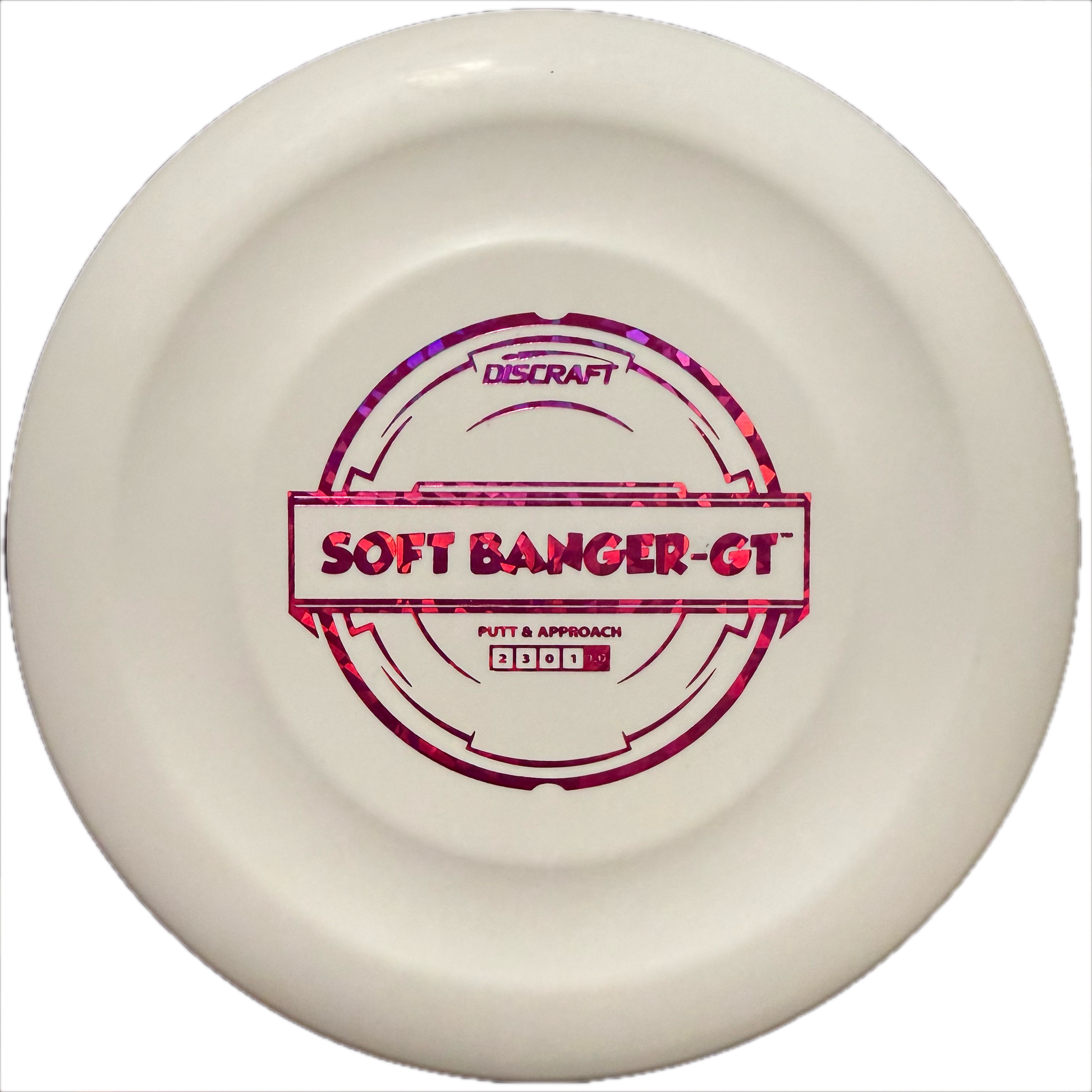 Discraft Putter Line Soft Banger-GT Putt & Approach 2|3|0|1 Stability 1.0