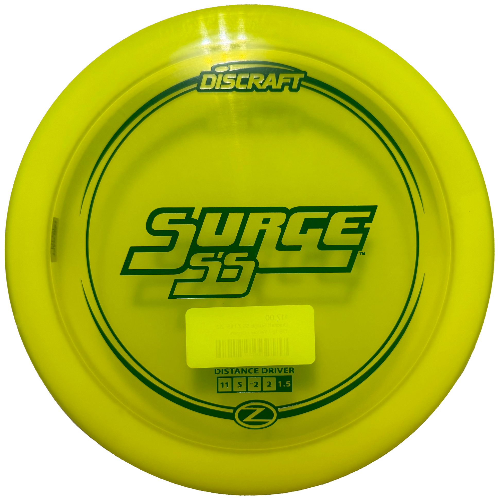 Discraft Z Surge SS Distance Driver 11|5|-2|2