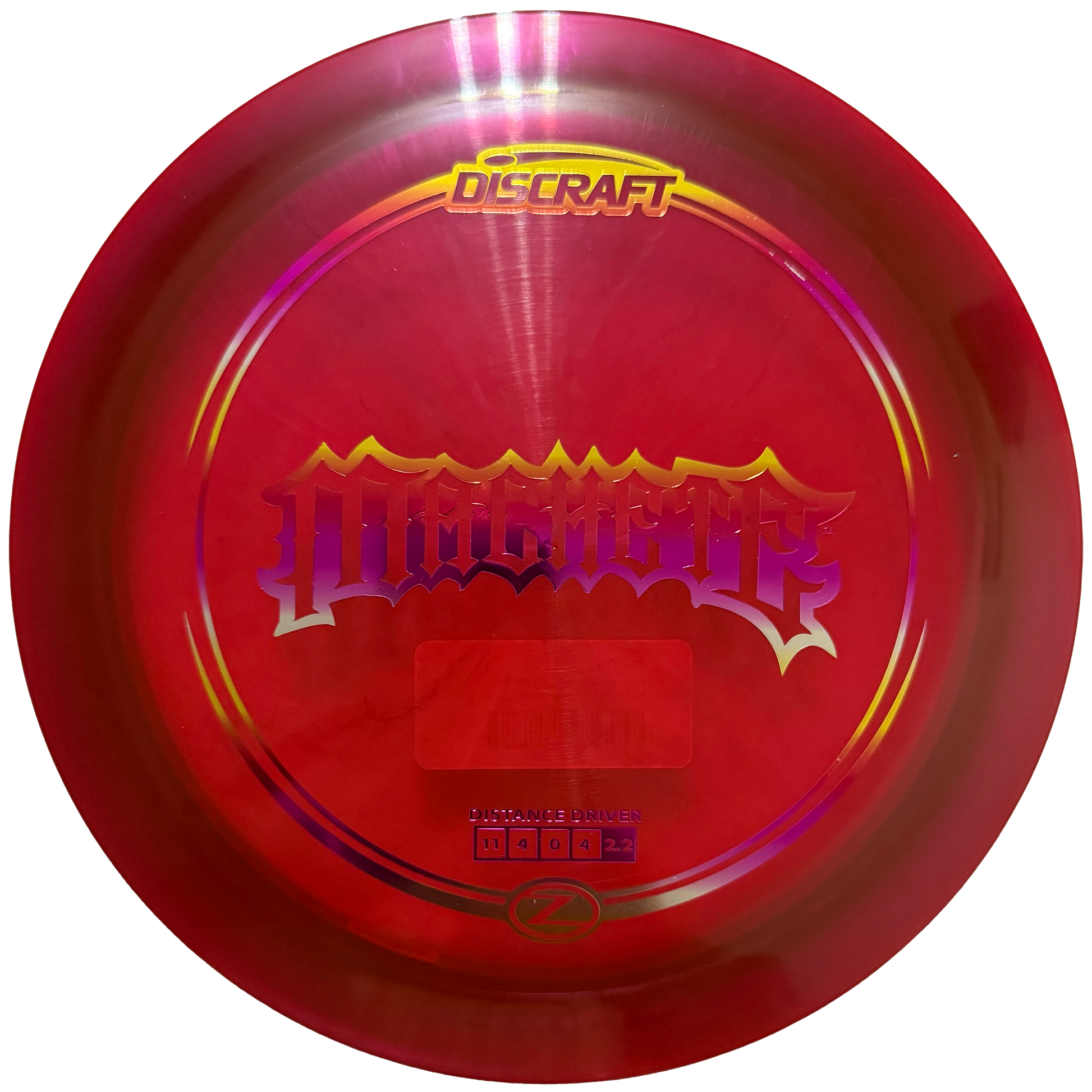 Discraft Z Machete Distance Driver 11|4|0|4