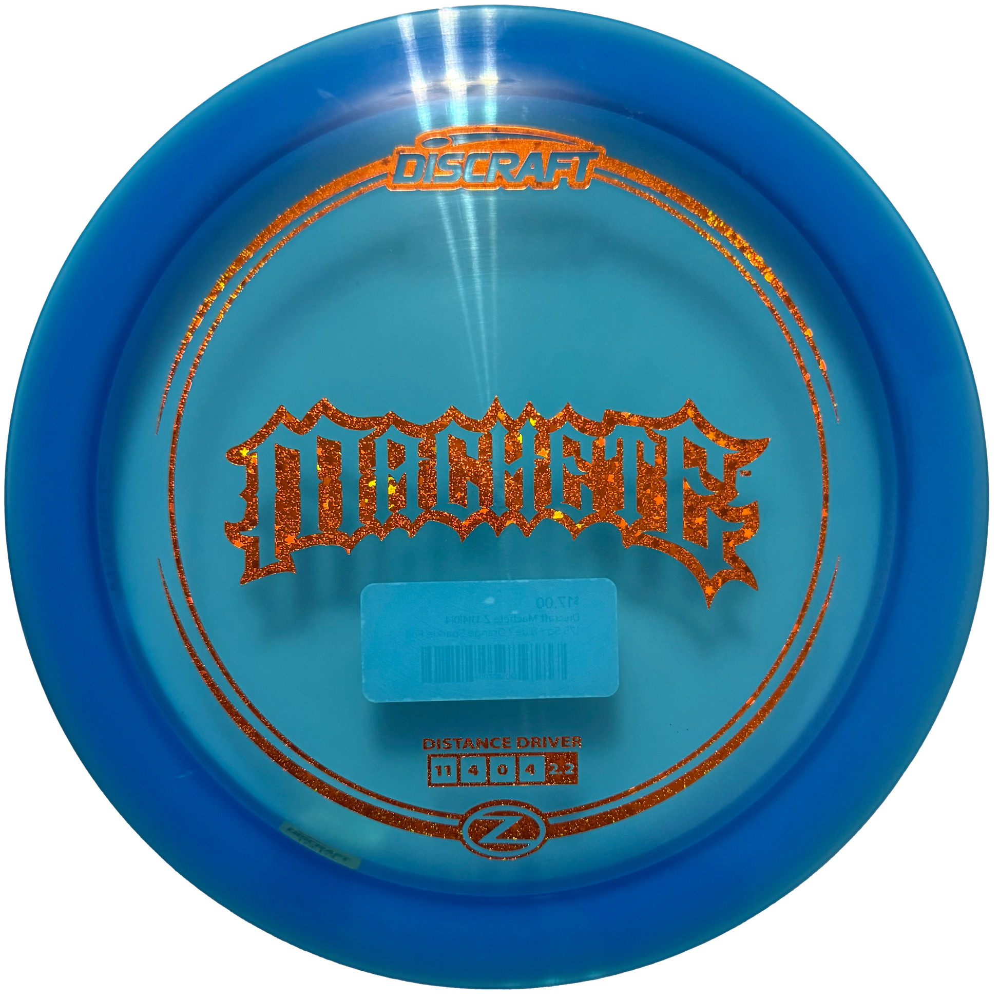 Discraft Z Machete Distance Driver 11|4|0|4