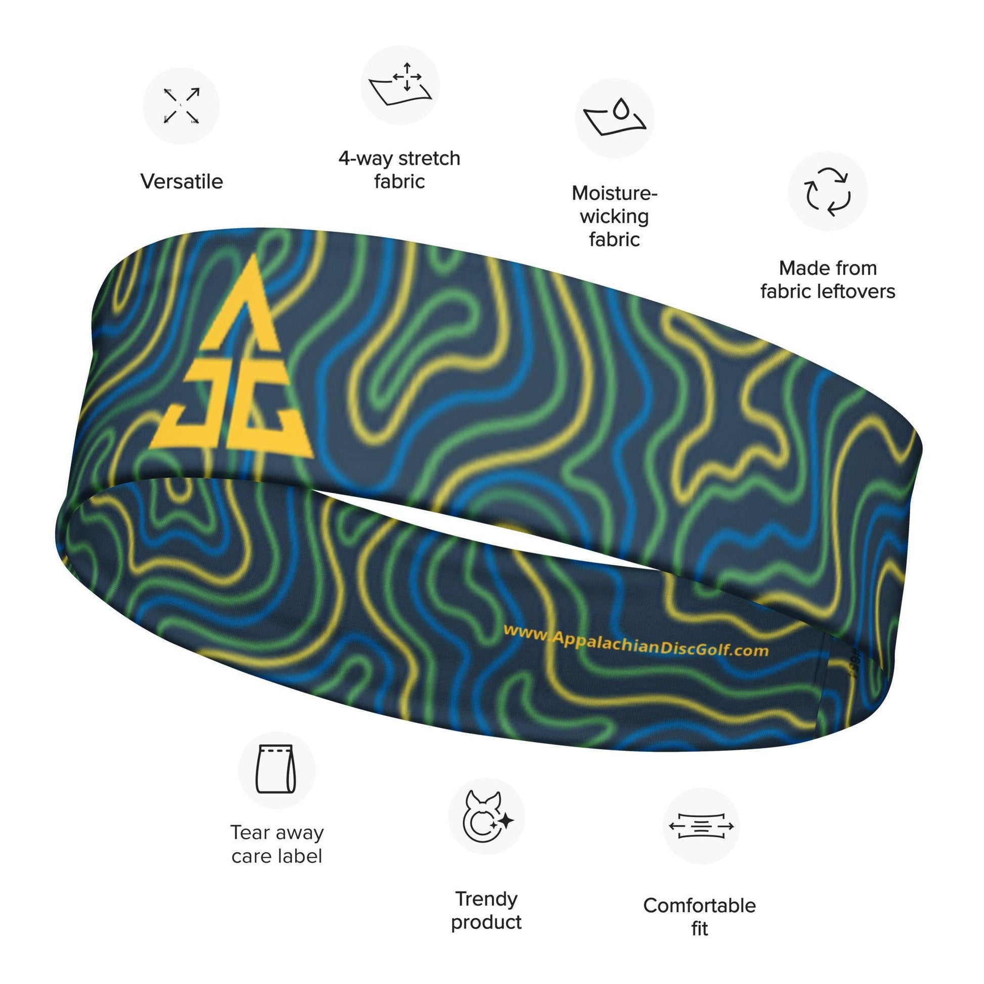 ADG Topagraphy Headband - Appalachian Disc Golf