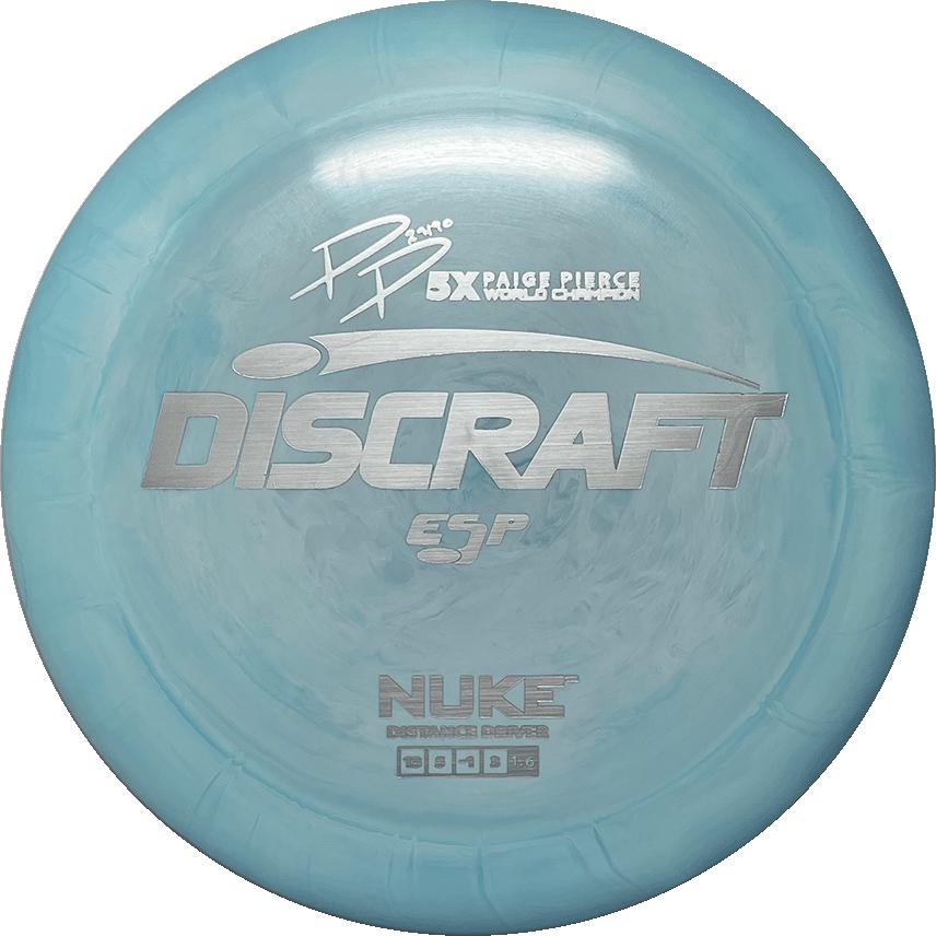 Discraft ESP Nuke Distance Driver 13|5|-1|3 Stability 1.6 Paige Pierce - Appalachian Disc Golf