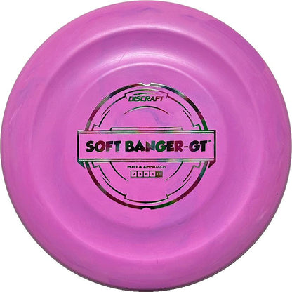 Discraft Putter Line Soft Banger-GT Putt & Approach 2|3|0|1 Stability 1.0 - Appalachian Disc Golf