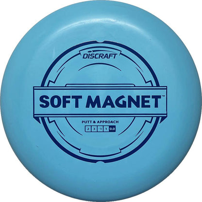 Discraft Soft Magnet Putter Line Putt & Approach 2|3|-1|1 Stability 0.0 - Appalachian Disc Golf