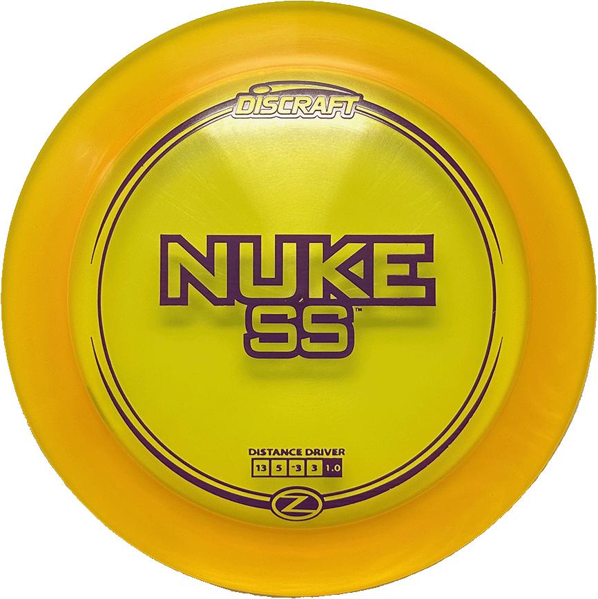 Discraft Z Line Nuke SS Distance Driver 13|5|-3|3 Stability 1.0 - Appalachian Disc Golf