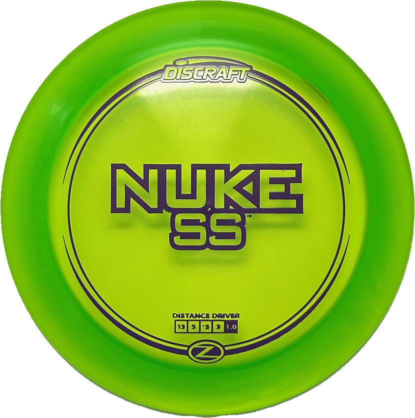 Discraft Z Line Nuke SS Distance Driver 13|5|-3|3 Stability 1.0 - Appalachian Disc Golf