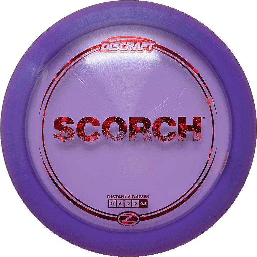 Discraft Z Line Scorch Distance Driver 11|6|-2|2 Stability 0.5 - Appalachian Disc Golf