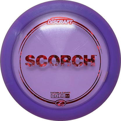 Discraft Z Line Scorch Distance Driver 11|6|-2|2 Stability 0.5 - Appalachian Disc Golf