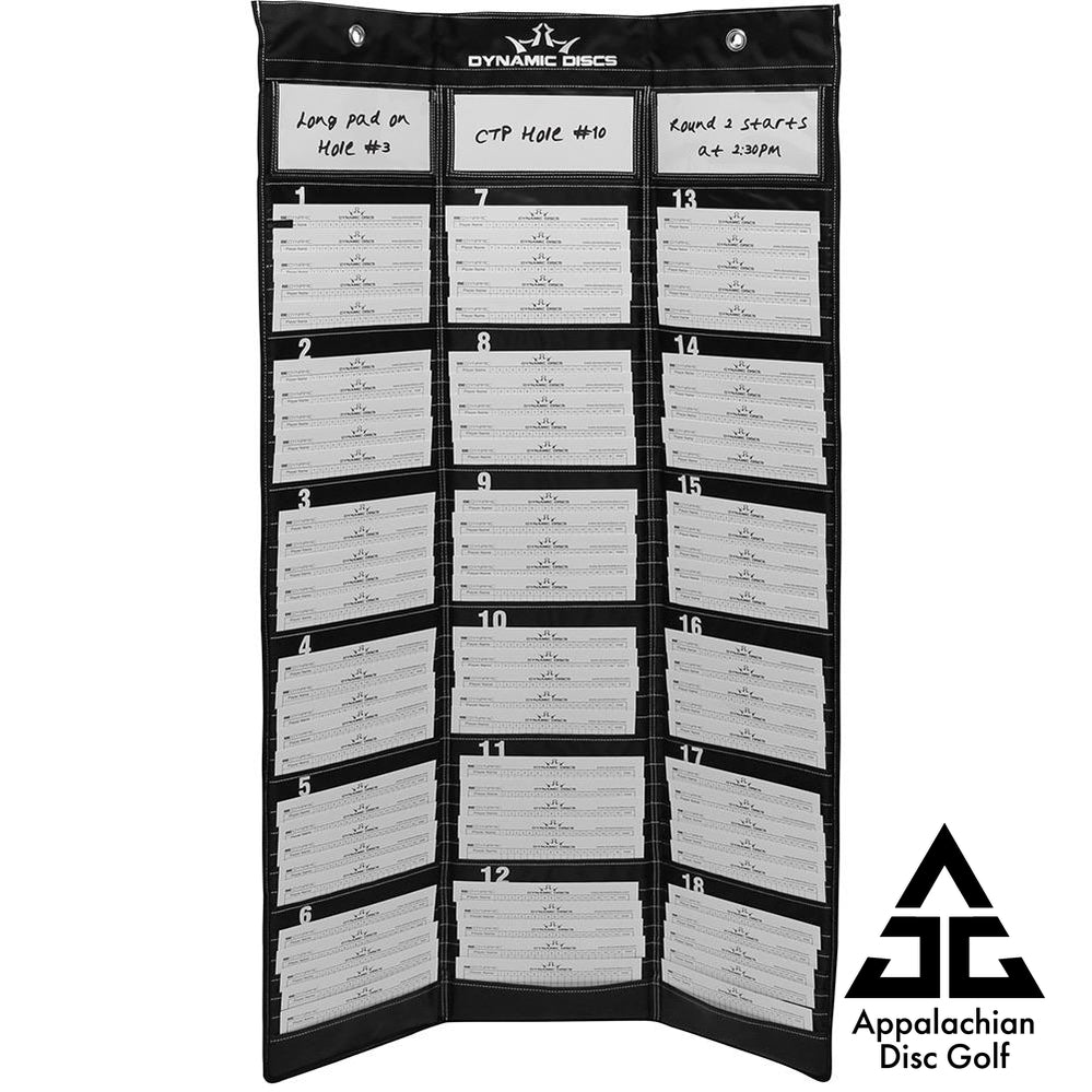 Dynamic Discs Scoreboard - Appalachian Disc Golf