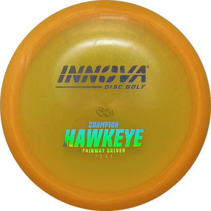 Innova Champion Hawkeye Fairway Driver 7|5|-1|1 - Appalachian Disc Golf