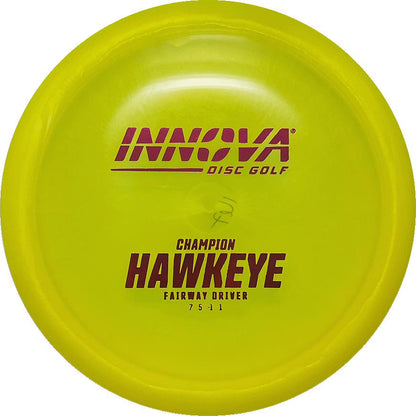 Innova Champion Hawkeye Fairway Driver 7|5|-1|1 - Appalachian Disc Golf