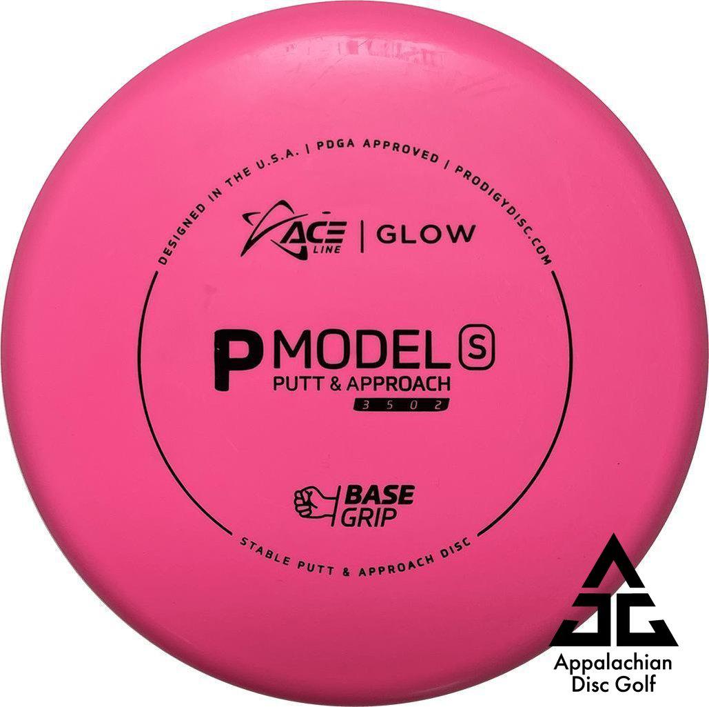 P Model S BaseGrip Glow Putt & Approach 3|5|0|2 Cale Leiviska Bottom Stamp - Appalachian Disc Golf
