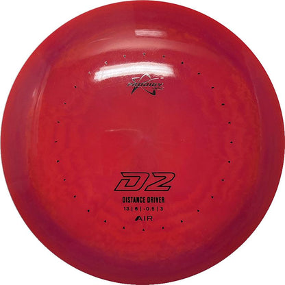 Prodigy D2 AIR Spectrum Plastic Distance Driver 13|6|-0.5|3 - Appalachian Disc Golf