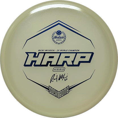 Westside Discs VIP Moonshine Harp Midrange Putter 4|3|0|3 Ricky Wysocki Sockibomb Stamp - Appalachian Disc Golf