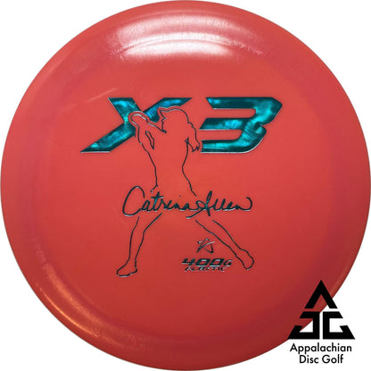 X3 400G Distance Driver 12|5|-1|2 Catrina Allen 2021 Signature Series - Appalachian Disc Golf